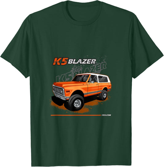 1971-1972 K5 Blazer 4x4 T-Shirt - T-Shirt | Forest