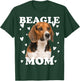 Beagle Mama Mother's Day Mother Mummy Mum Mommy T-Shirt - T-Shirt | Forest