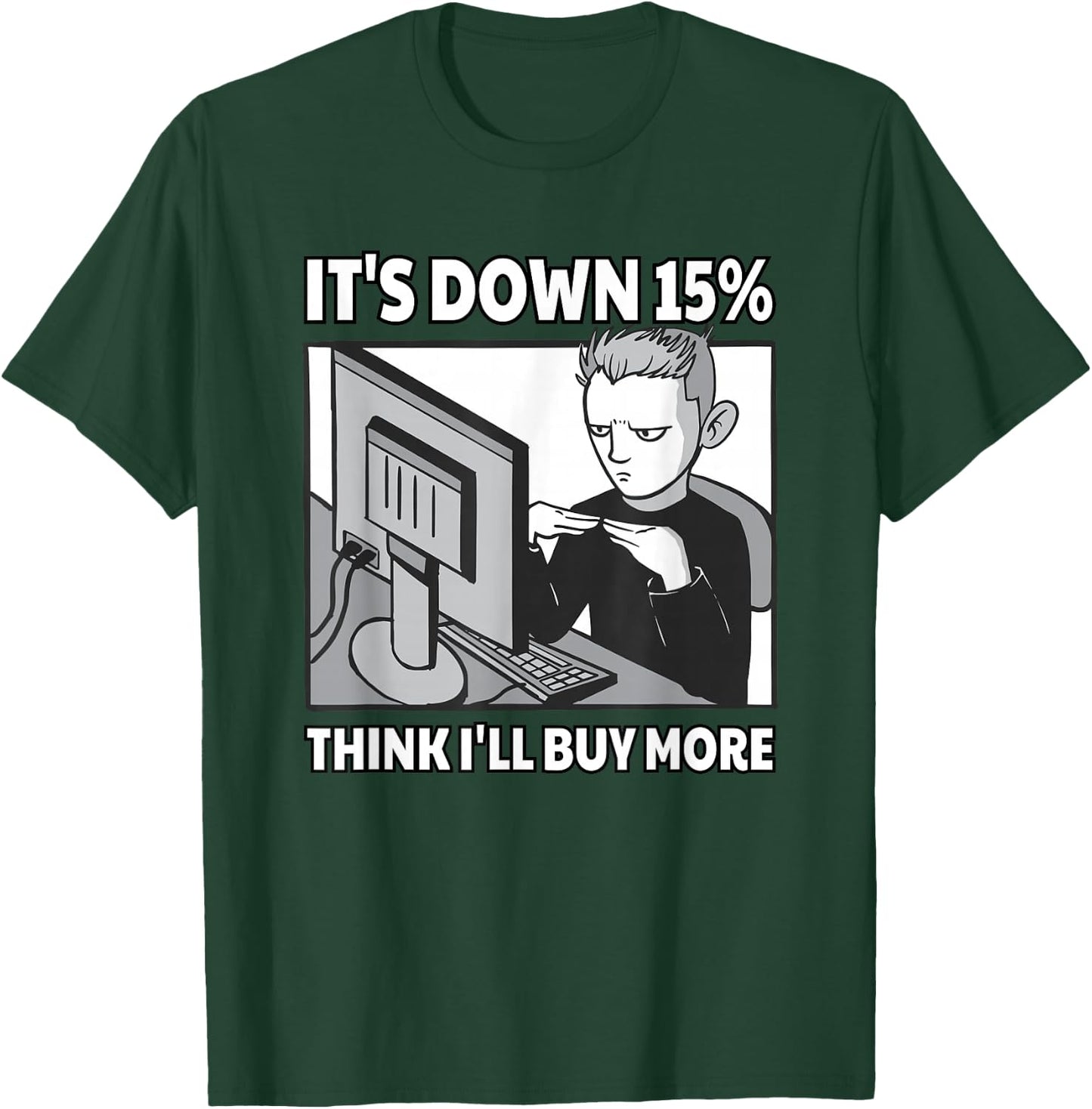 Cryptocurrency Trader Investor Meme Trading Hodler Bitcoin T-Shirt - T-Shirt | Forest
