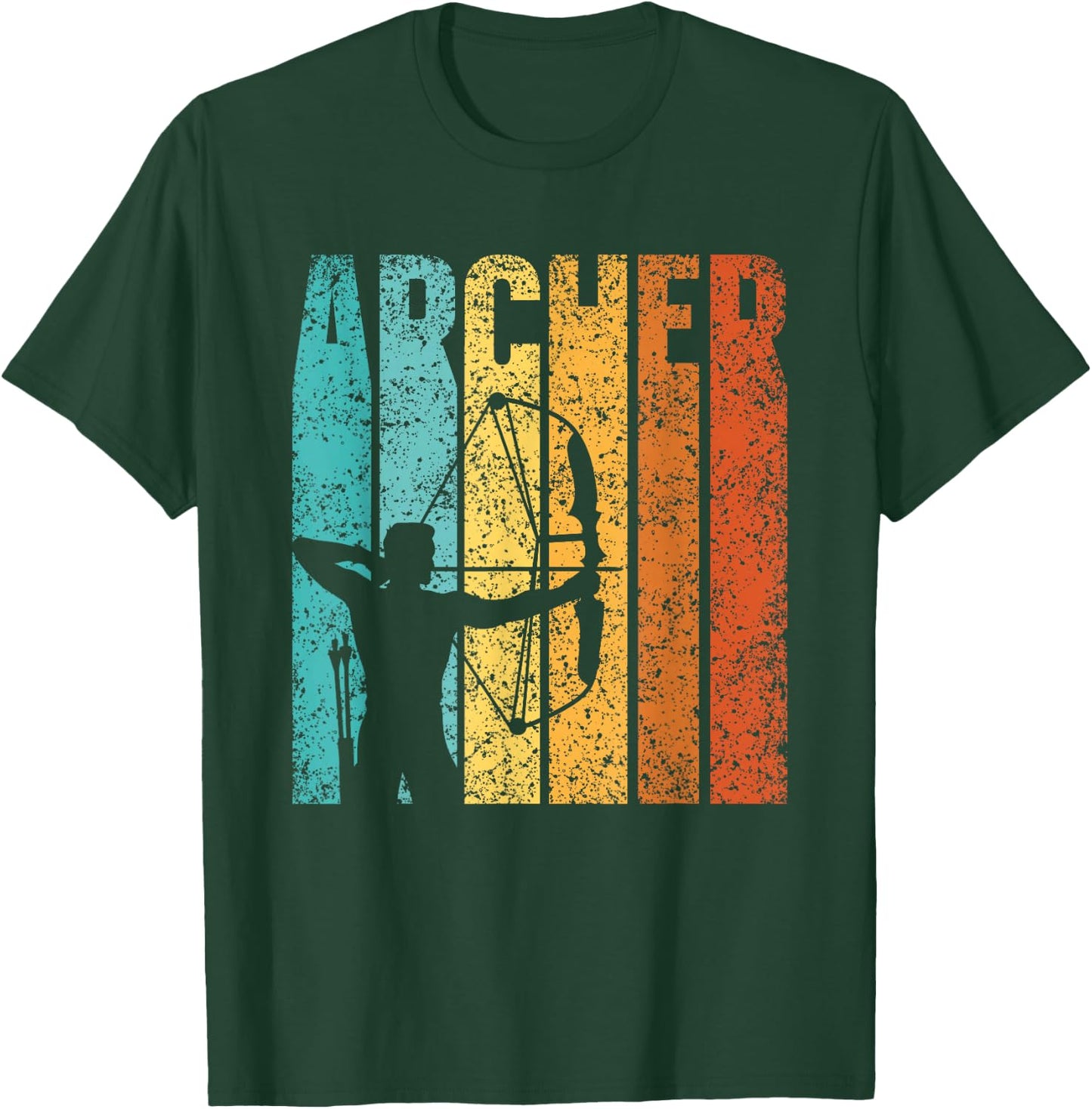 Archer Hobby Bow Arrow Archery Archer T-Shirt - T-Shirt | Forest