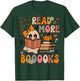 Cute Booooks Ghost Read More Books Funny Teacher Halloween T-Shirt - T-Shirt | Forest