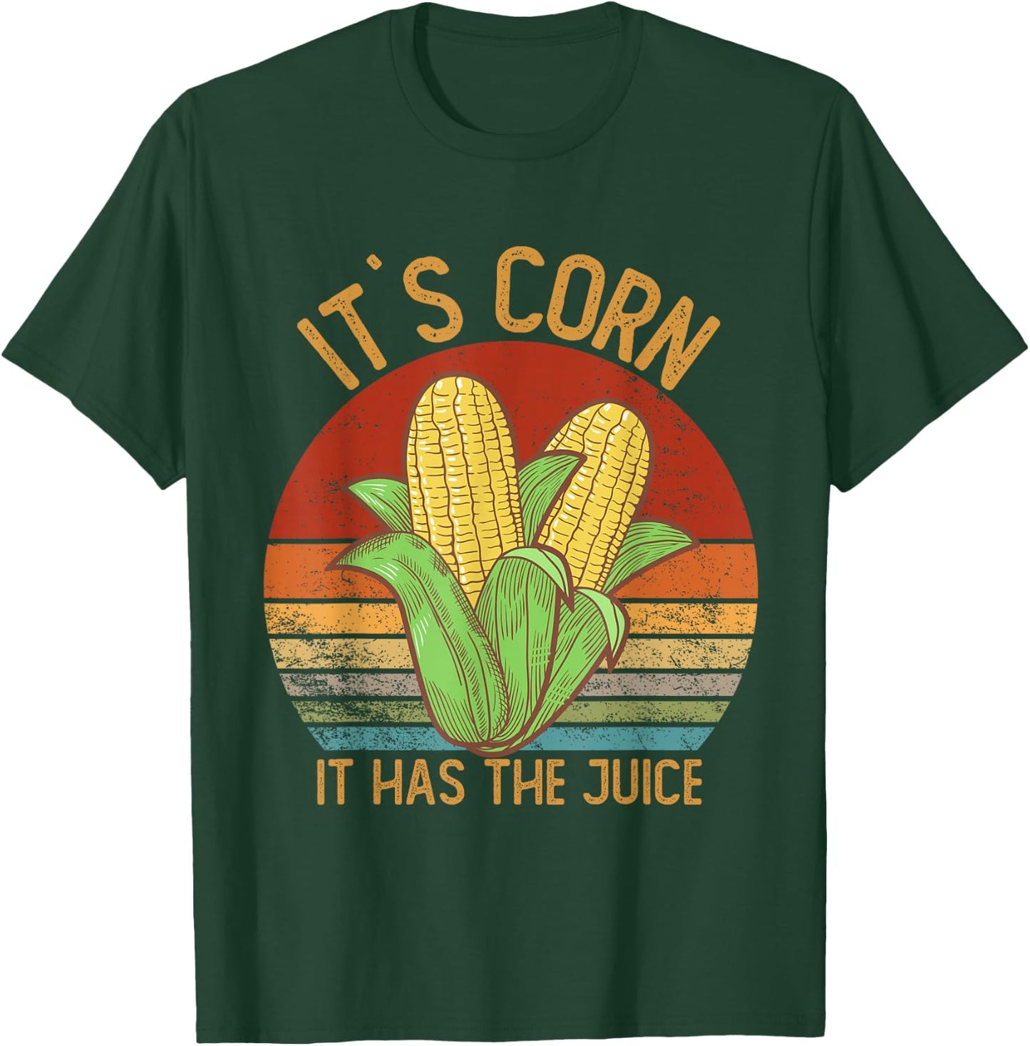 It's Corn It Has The Juice Crop Top Corn T-Shirt - T-Shirt | Forest