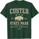Custer State Park South Dakota Nature Hiking Outdoors T-Shirt - T-Shirt | Forest