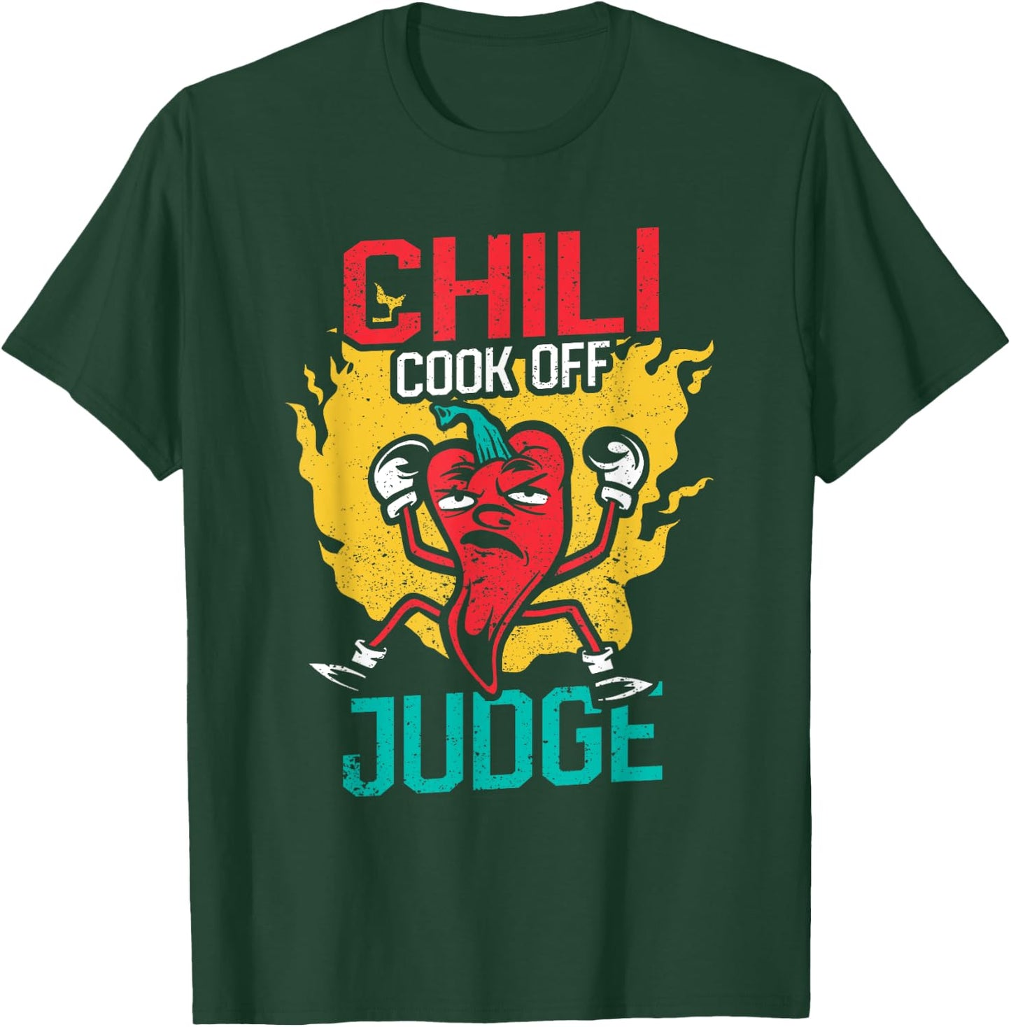 Chili Cook Off Judge Funny Mexican BCC Mexico Cooking Chef T-Shirt - T-Shirt | Forest