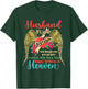 Wish A Very Happy Birthday Husband In Heaven Memorial Family T-Shirt - T-Shirt | Forest