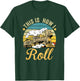 Retro Train This Is How I Roll Funny Train & Railroad Lovers T-Shirt - T-Shirt | Forest