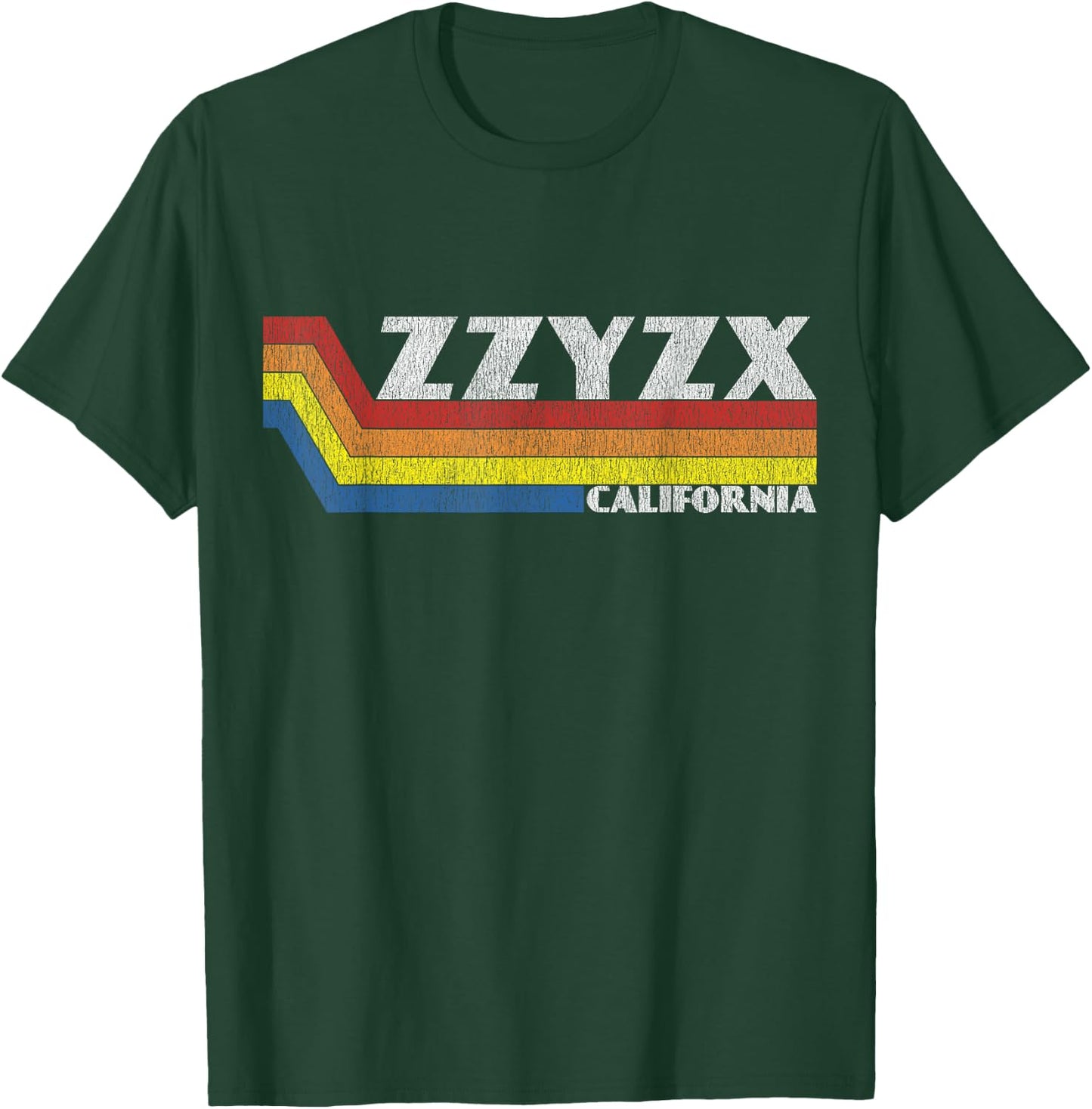 Funny California Gift Retro Weird Souvenir Zzyzx California T-Shirt - T-Shirt | Forest