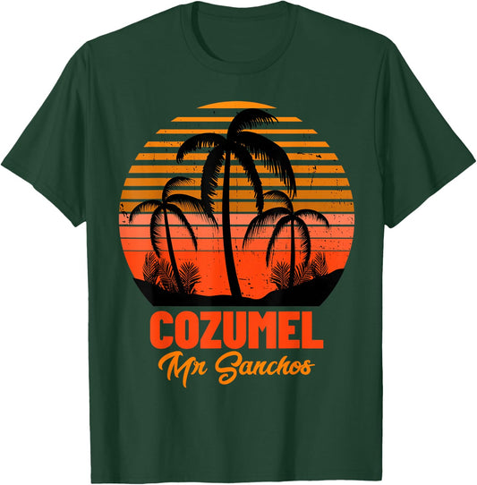 Mr Sanchos Beach Cozumel Mexico T-Shirt - T-Shirt | Forest