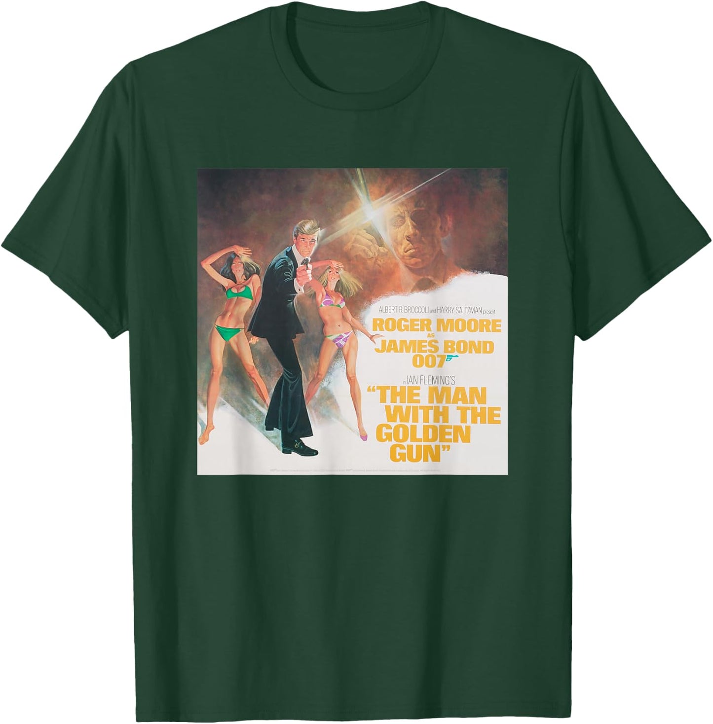 Official James Bond 007 The Man with The Golden Gun T-Shirt - T-Shirt | Forest