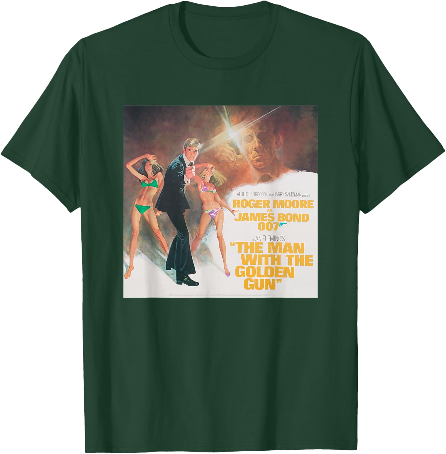 Official James Bond 007 The Man with The Golden Gun T-Shirt - T-Shirt | Forest
