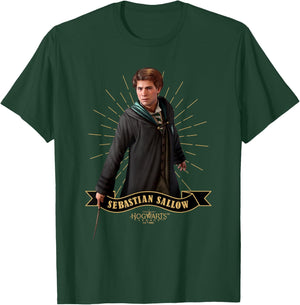 Harry Potter Hogwarts Legacy Sebastian Sallow Slytherin T-Shirt - T-Shirt | Forest