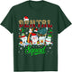 Dental Squad Christmas Santa Reindeer Elf Dental Tools T-Shirt - T-Shirt | Forest