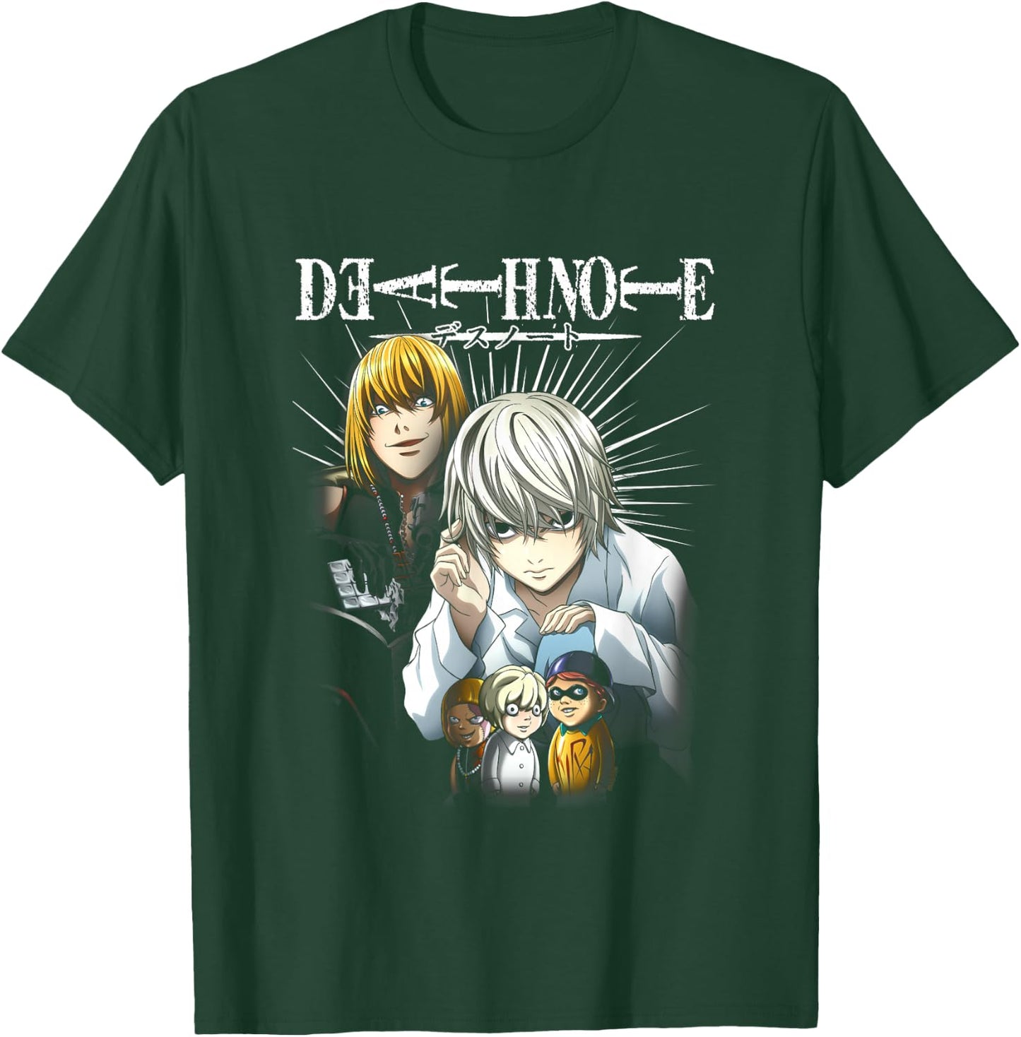 Death Note Near and Mello Anime T-Shirt - T-Shirt | Forest