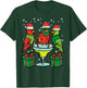 Christmas Parrots Santa Funny Xmas Bird Vacation Men Women T-Shirt - T-Shirt | Forest