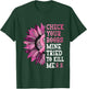 Check Your Boobs Mine Tried To Kill Me Breast Cancer Women T-Shirt - T-Shirt | Forest