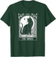 Cat Tarot Card The Moon Tarot Card Cat Lover Graphic Men Women Kids T-Shirt - T-Shirt | Forest