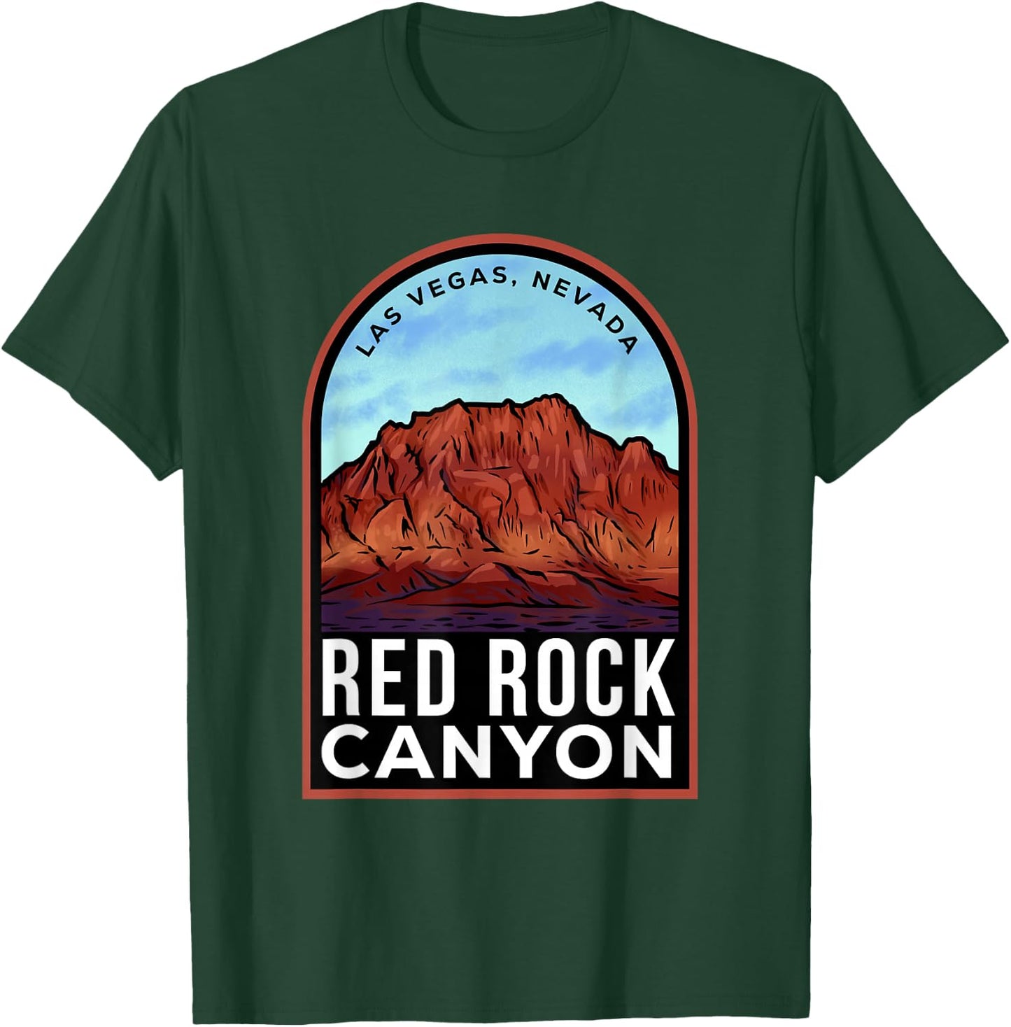 Red Rock Canyon Nevada T-Shirt - T-Shirt | Forest