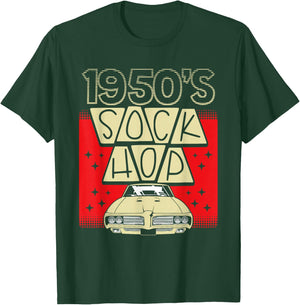 1950's Sock Hop 50S Sock Hop T-Shirt - T-Shirt | Forest