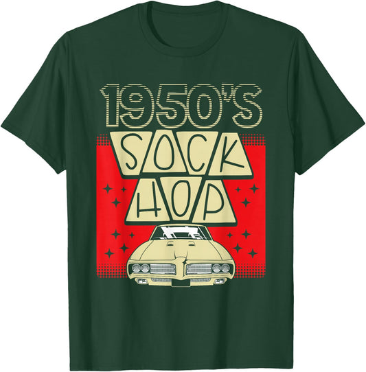 1950's Sock Hop 50S Sock Hop T-Shirt - T-Shirt | Forest