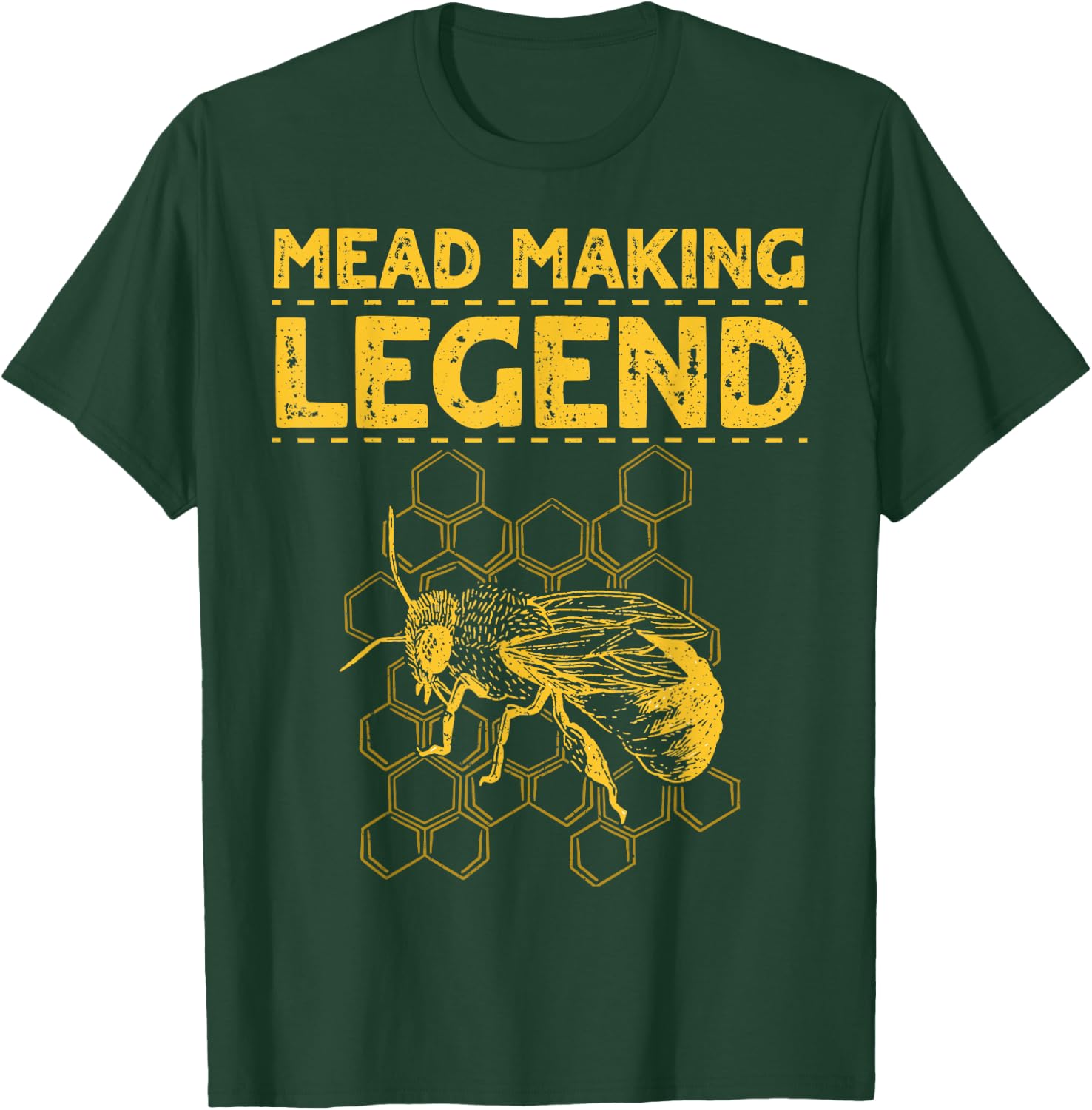 Mead Making Legend Design for a Mead Maker T-Shirt - T-Shirt | Forest