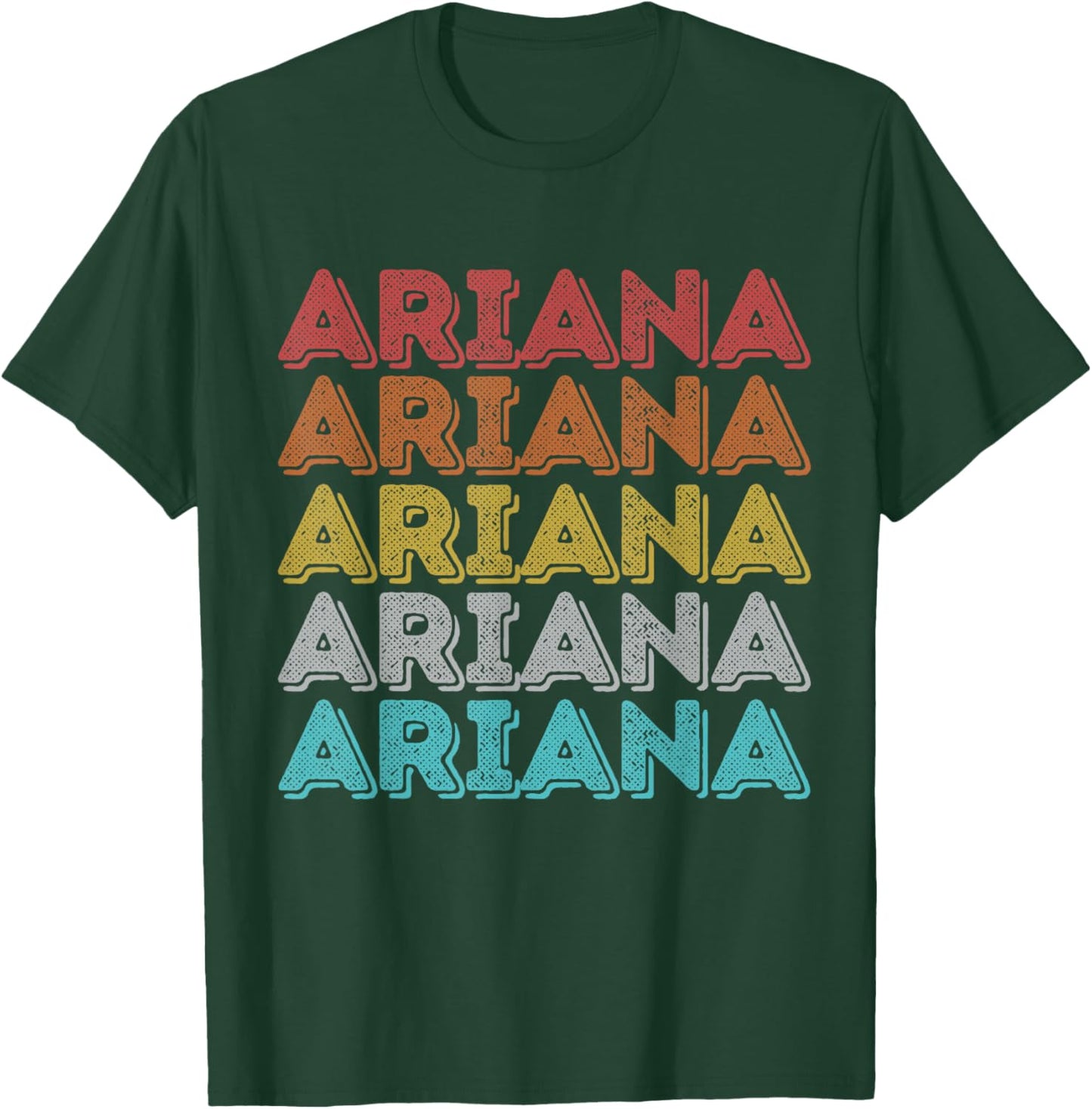 Vintage Retro Ariana T-Shirt - T-Shirt | Forest