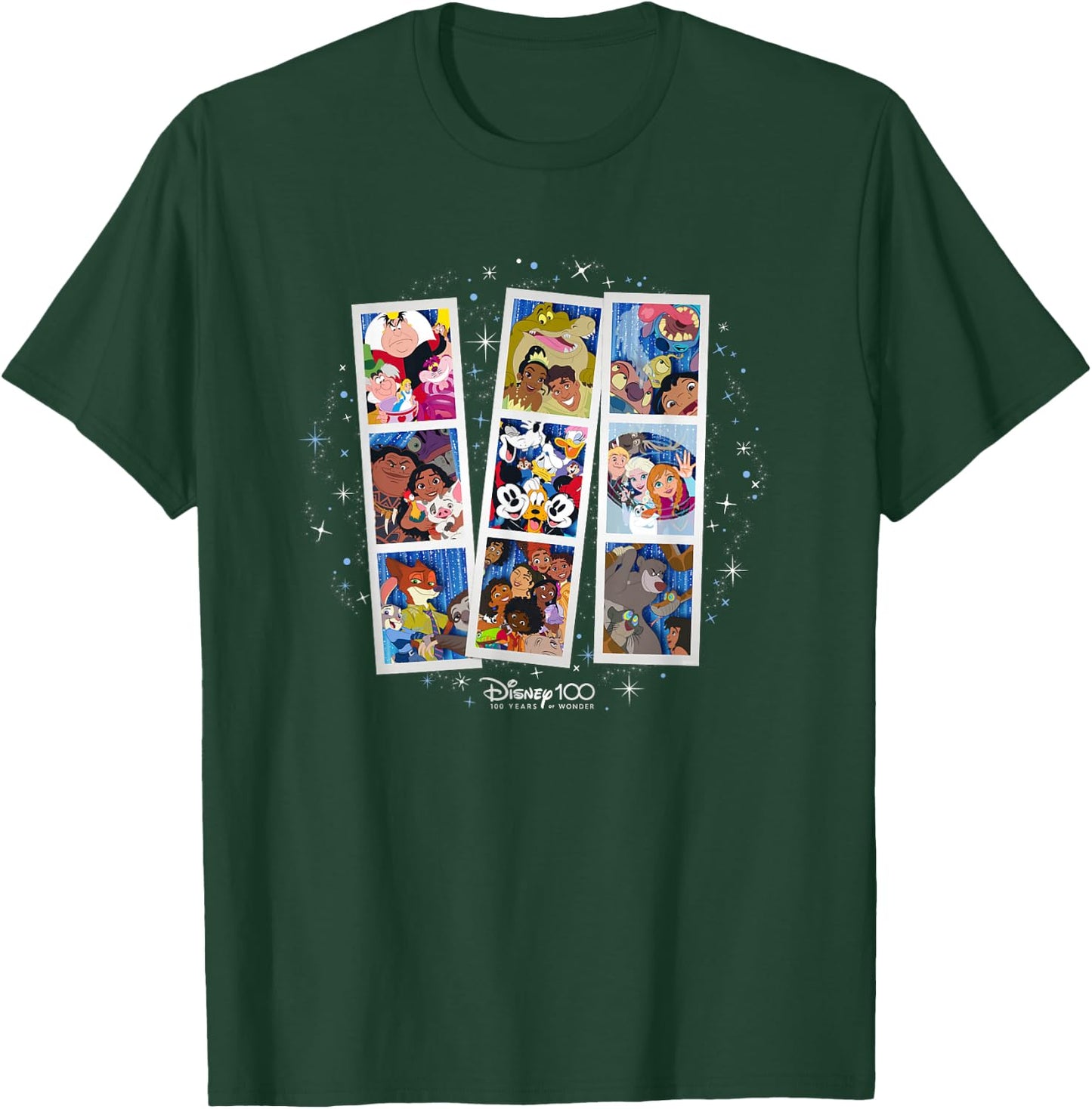Disney 100 Anniversary Photo Booth Pictures D100 T-Shirt - T-Shirt | Forest