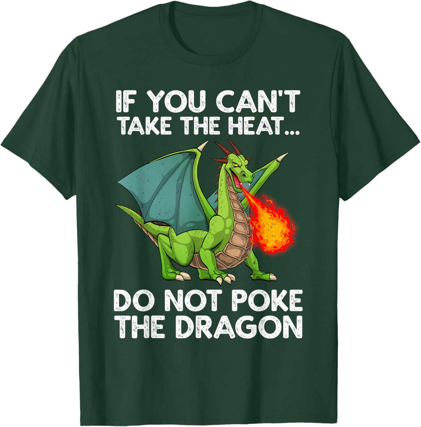 Cool Dragon Design Women Kids Mythical Dragon Lover T-Shirt - T-Shirt | Forest