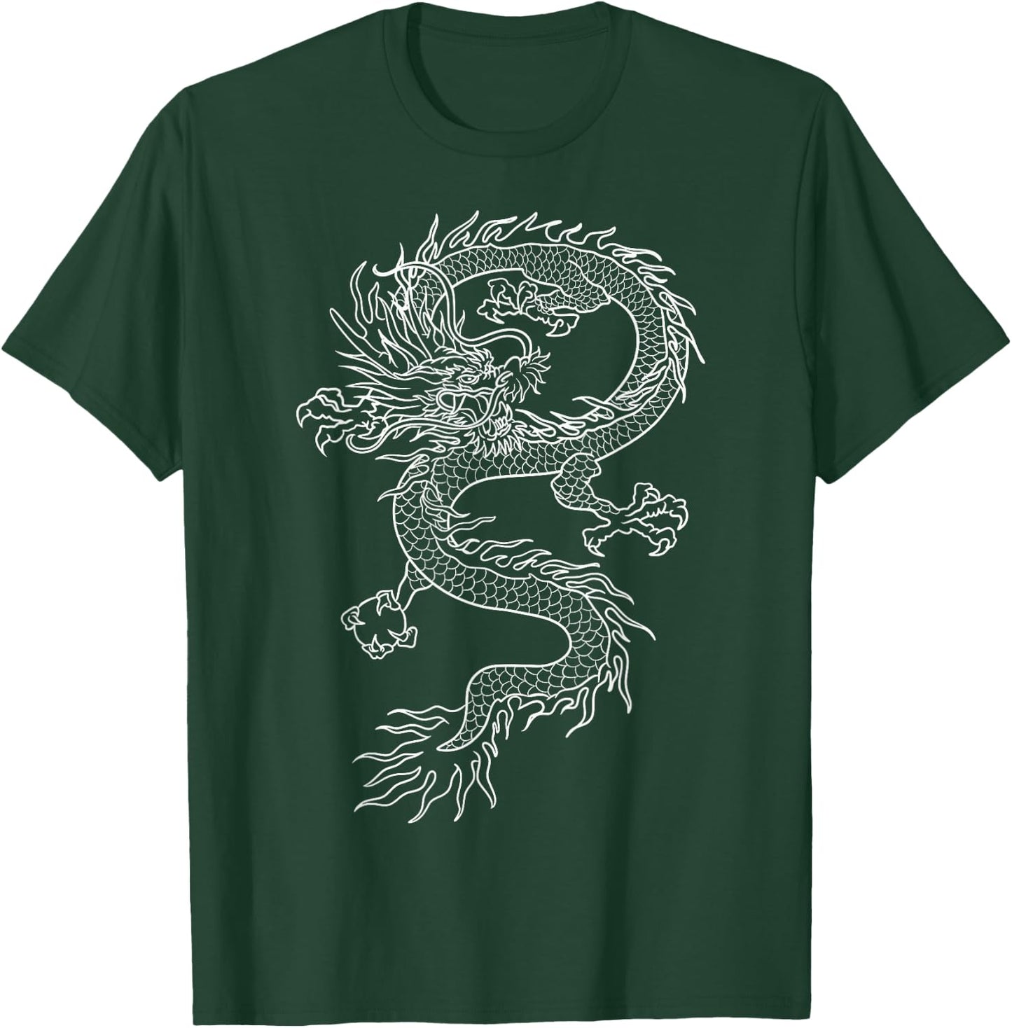 Japanese Dragon Tattoo Men's Design T-Shirt - T-Shirt | Forest