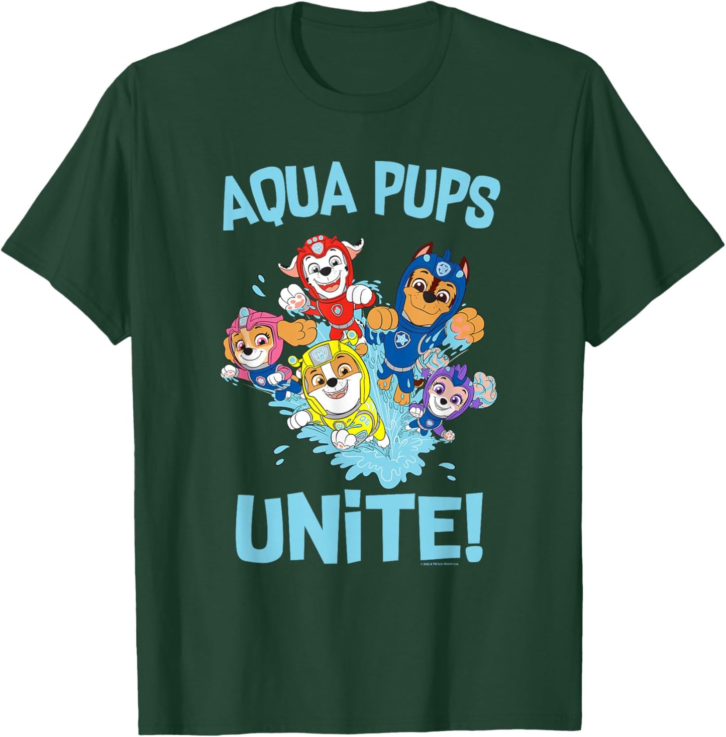 PAW Patrol Aqua Pups Making a Splash T-Shirt - T-Shirt | Forest