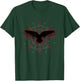 Retro Viking Symbol - Nordic Raven - Rune Celtic Symbol T-Shirt - T-Shirt | Forest