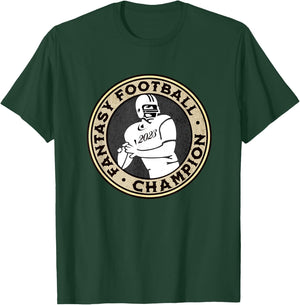 Fantasy Football 2023 League Champion Winner, 2023 FFL Champ T-Shirt - T-Shirt | Forest