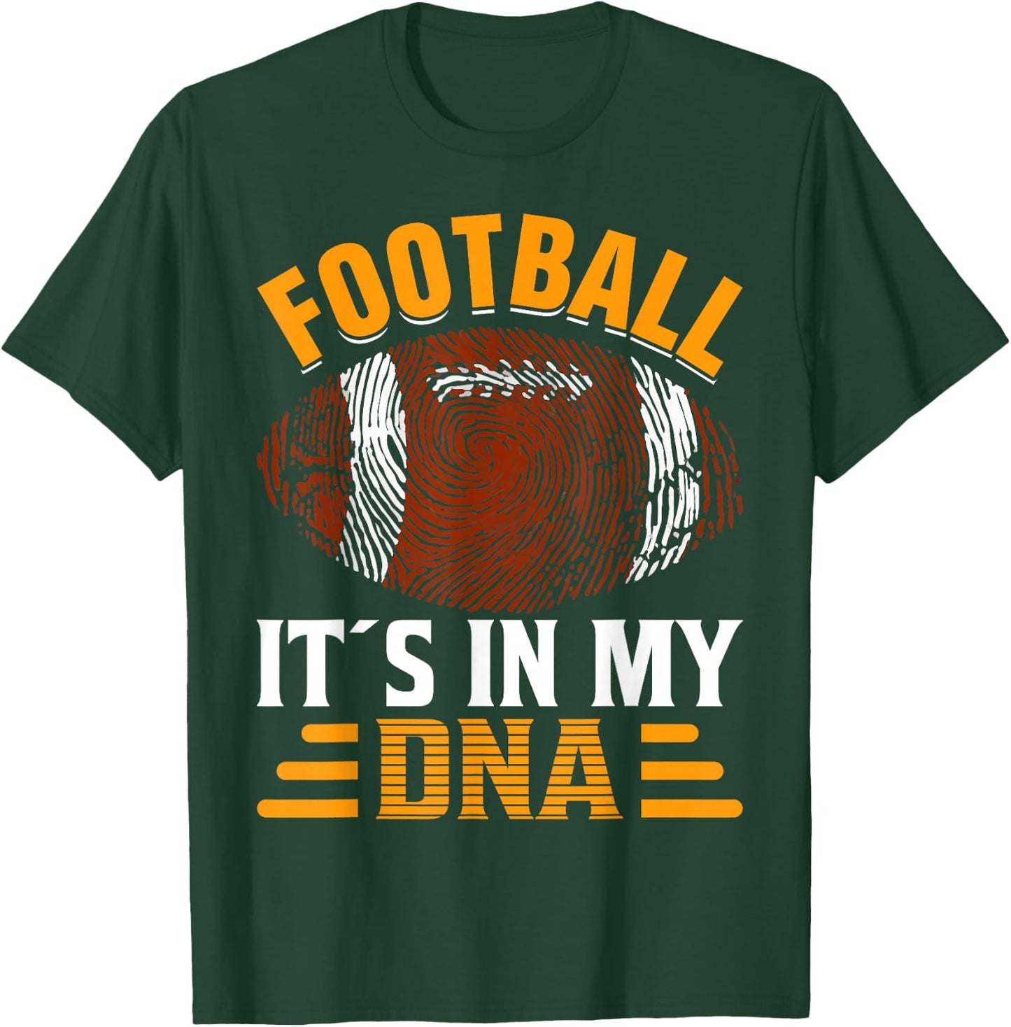 Football Its In My DNA - American Football T-Shirt - T-Shirt | Forest