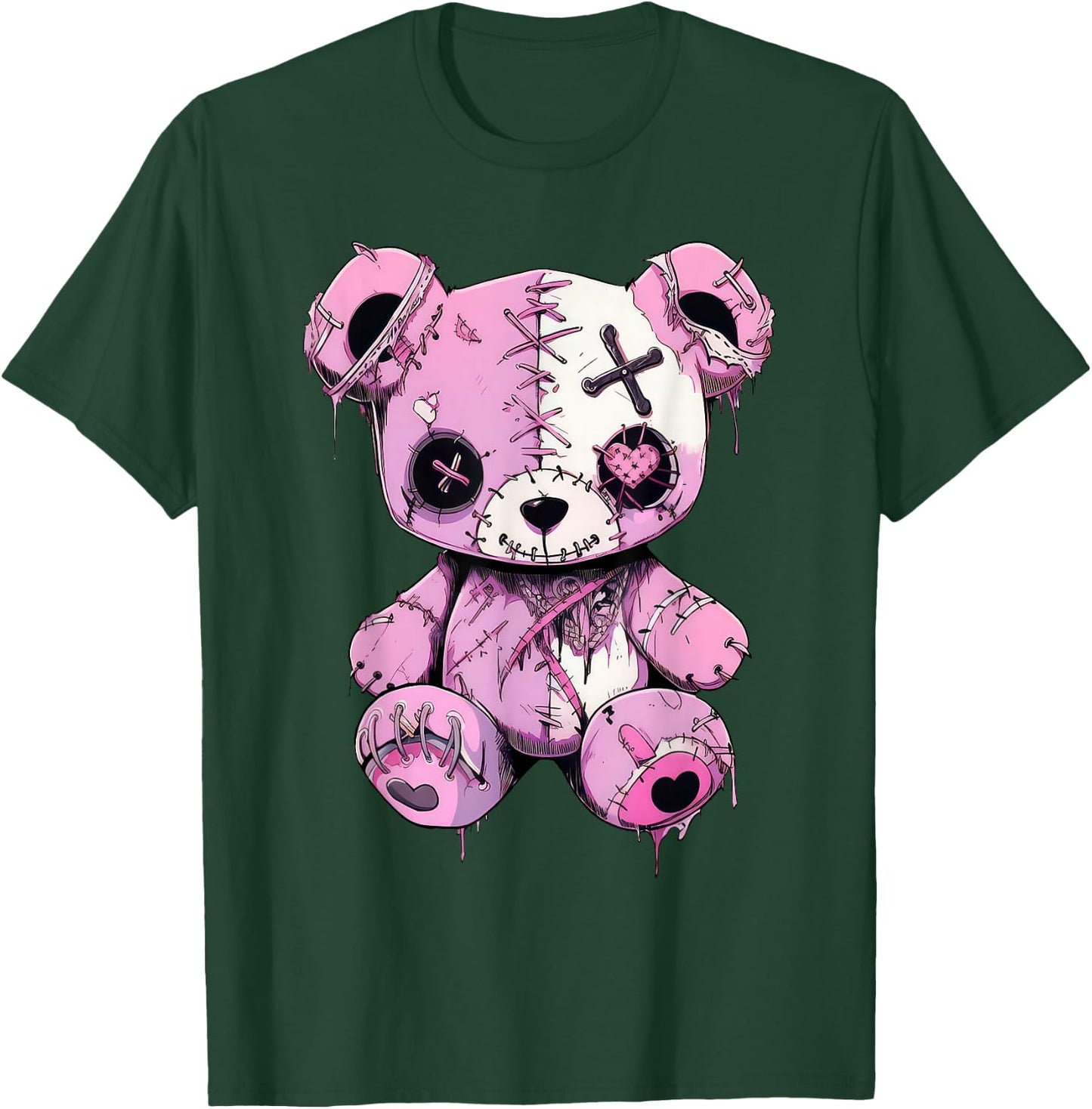 Pastel Goth Design Graphic Women Men Anime Kawaii T-Shirt - T-Shirt | Forest