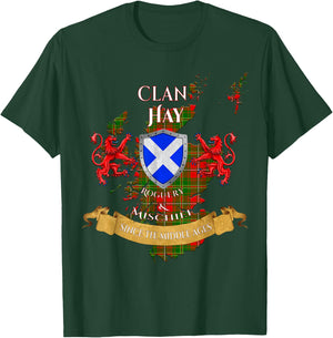 Hay Scottish Family Clan Middle Ages Mischief T-Shirt - T-Shirt | Forest