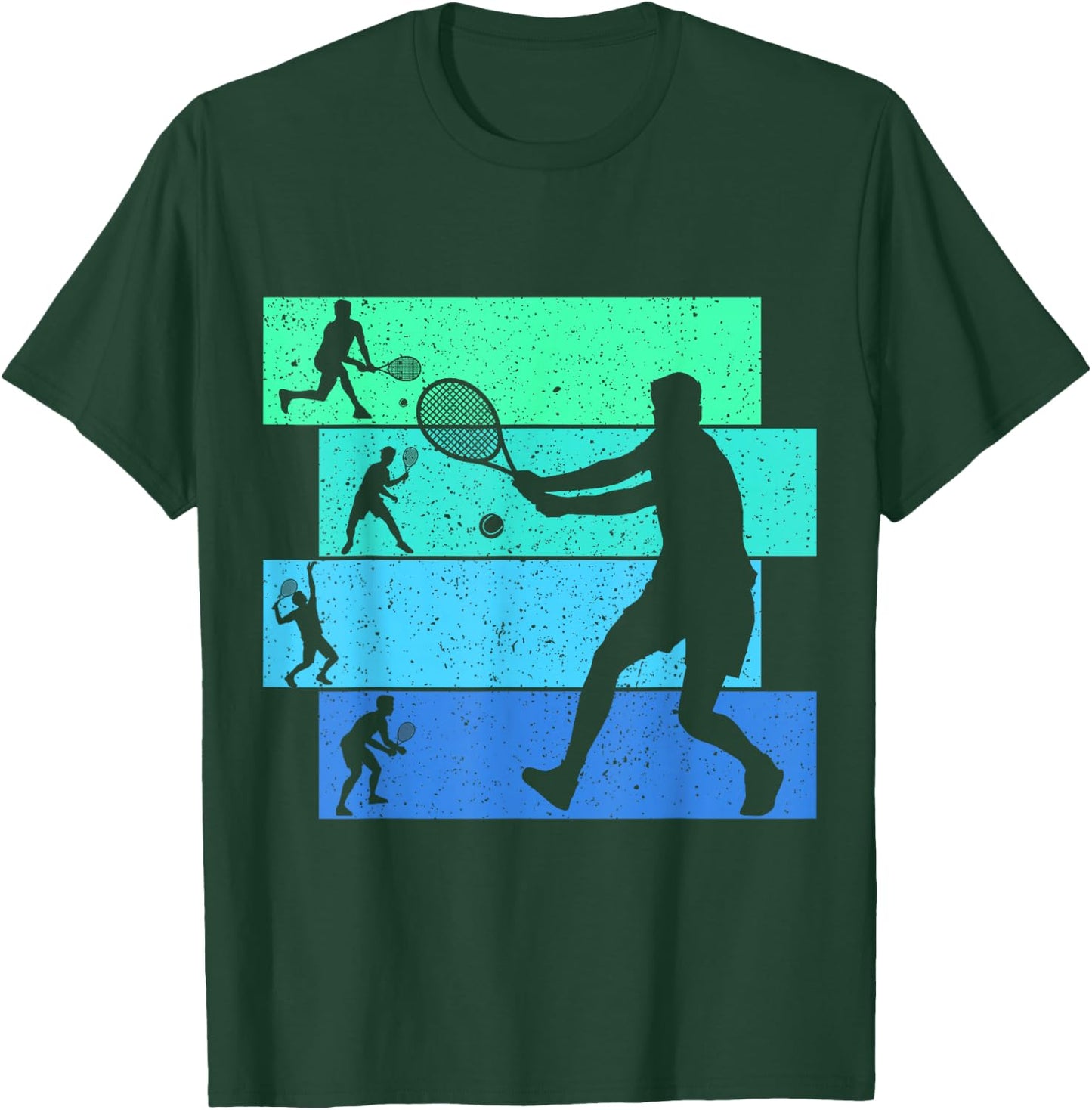 Tennis Boys Kids Youth Men T-Shirt - T-Shirt | Forest