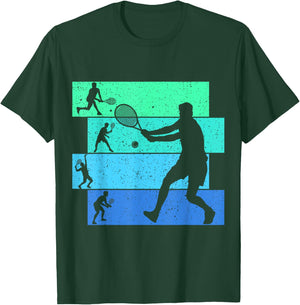 Tennis Boys Kids Youth Men T-Shirt - T-Shirt | Forest