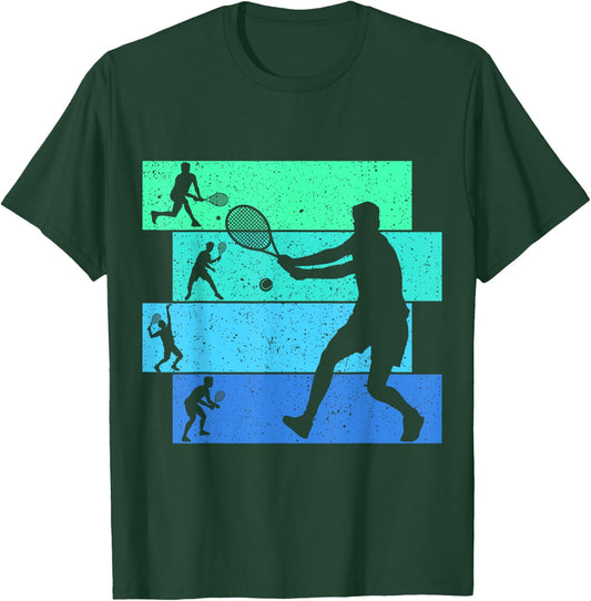 Tennis Boys Kids Youth Men T-Shirt - T-Shirt | Forest