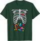 Halloween Costume XRay Skeleton Rib Heart Candy Adult Kids T-Shirt - T-Shirt | Forest