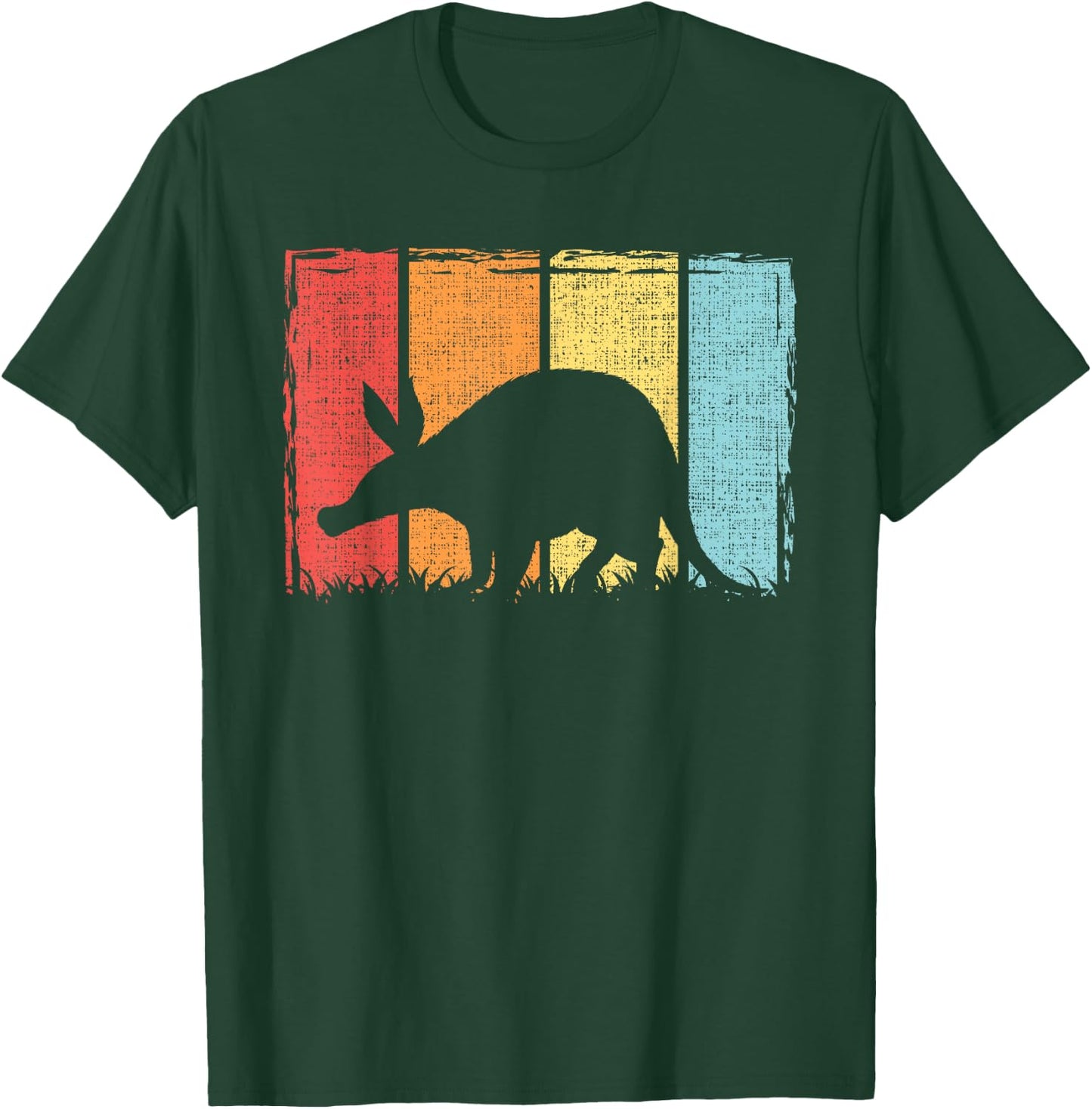 Vintage Aardvark Art Women Aardvark Armadillo Lover T-Shirt - T-Shirt | Forest