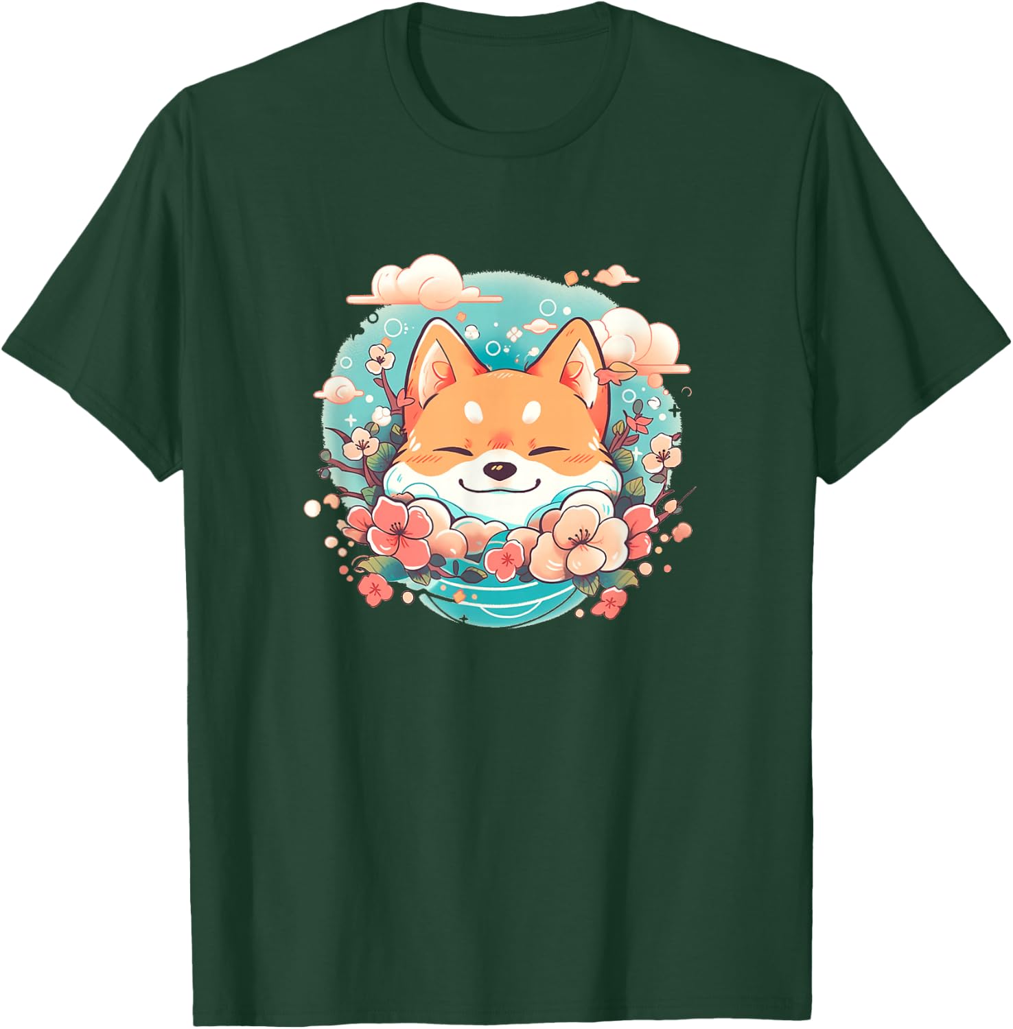 Cute Shiba Inu for Shiba Inu Lover Featuring a Inu Shiba T-Shirt - T-Shirt | Forest