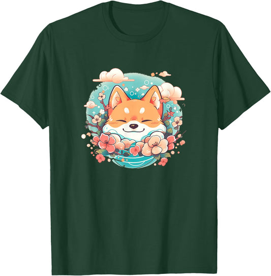 Cute Shiba Inu for Shiba Inu Lover Featuring a Inu Shiba T-Shirt - T-Shirt | Forest