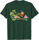 American Robin Backyard Birds Dogwood Flowers For Birders T-Shirt - T-Shirt | Forest