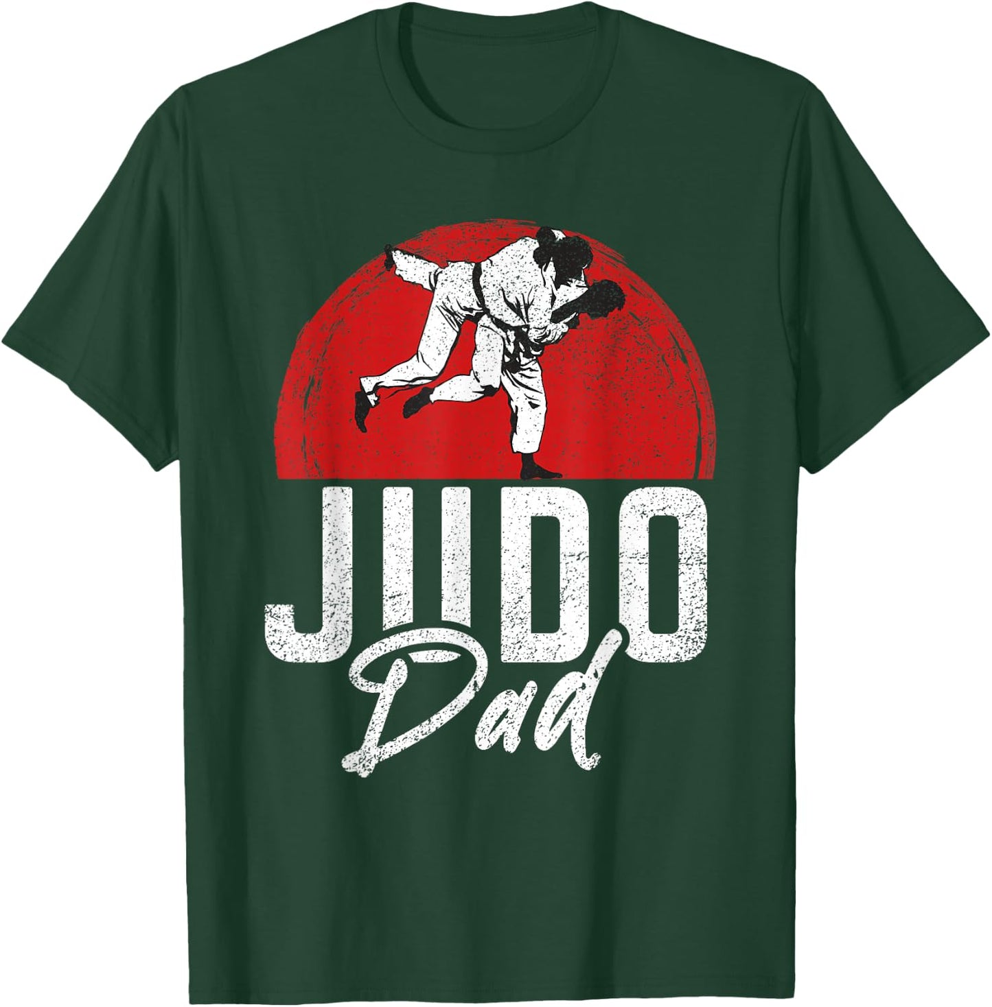 Judo Dad T-Shirt - T-Shirt | Forest