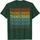 Thunderbird Retro T-Shirt - T-Shirt | Forest
