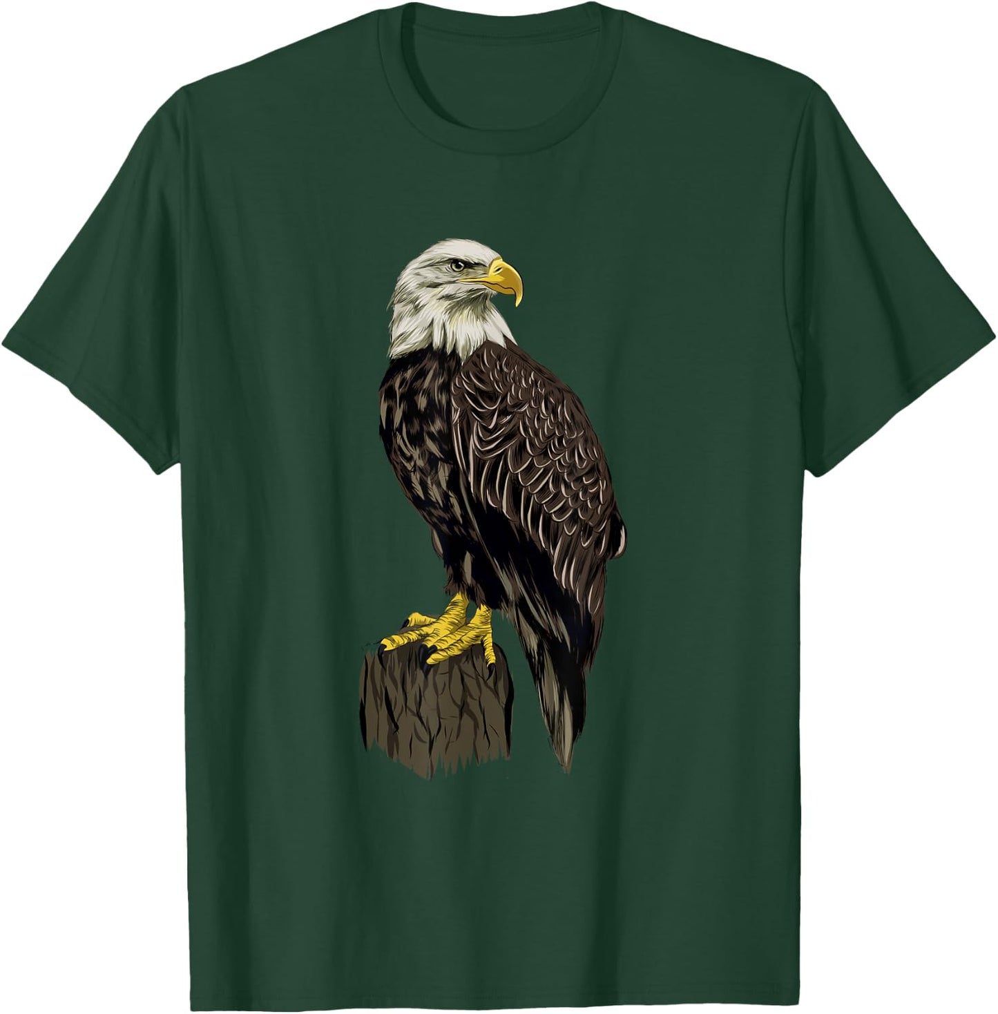 Eagle Bald Eagle T-Shirt - T-Shirt | Forest