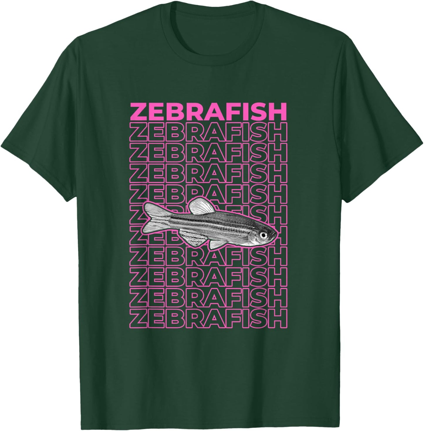 Zebrafish Pastel Aesthetic T-Shirt - T-Shirt | Forest