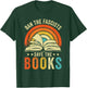 Ban The Fascists Save The Books Funny Book Lover Worm Nerd T-Shirt - T-Shirt | Forest
