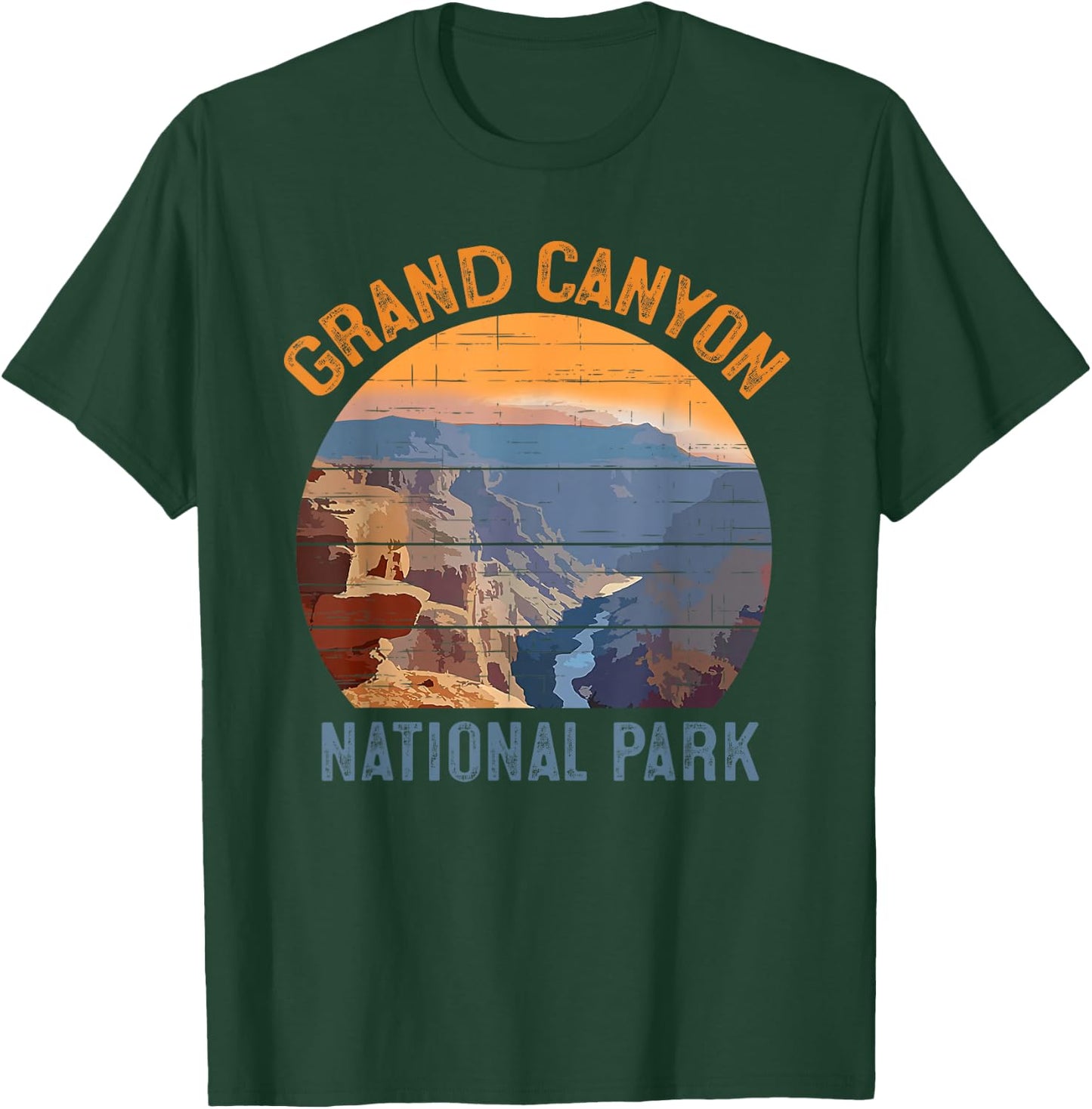 Grand Canyon National Park Arizona Vacation Trip Hiking T-Shirt - T-Shirt | Forest