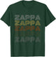 Love Heart Zappa Grunge Retro Vintage Style Black Zappa T-Shirt - T-Shirt | Forest