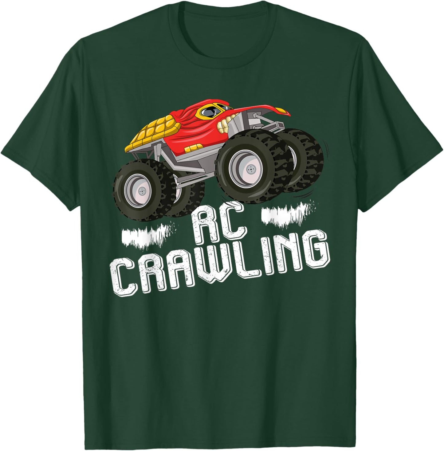 RC Crawling RC Crawler Funny RC Truck Remote Control Car T-Shirt - T-Shirt | Forest